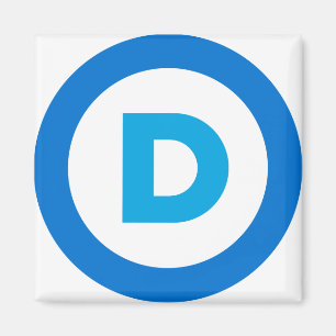 Demokratisches Logo Magnet
