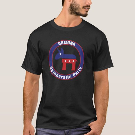 Demokratisches Party Arizonas T-Shirt (Vorderseite)