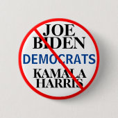 Demokratisches Party Biden Harris Button (Vorderseite)