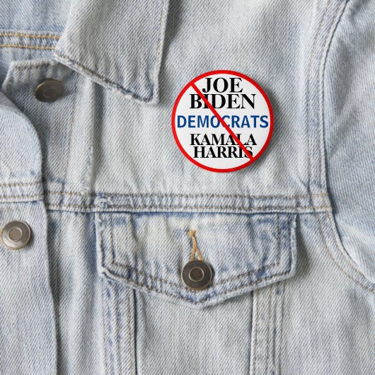 Demokratisches Party Biden Harris Button (Beispiel)