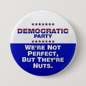 Demokratisches Party Button (Vorderseite)