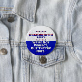 Demokratisches Party Button (Beispiel)
