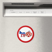 Demokratisches Party Circus Donkey Magnet (In Situ (Geschirrspüler))