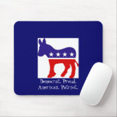 Demokratisches Party Donkey Mousepad (Mit Mouse)