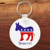 Demokratisches Party Donkey Schlüsselanhänger (Vorderseite)