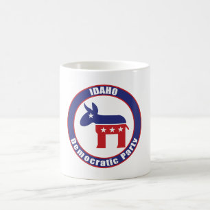 Demokratisches Party Idahos Kaffeetasse