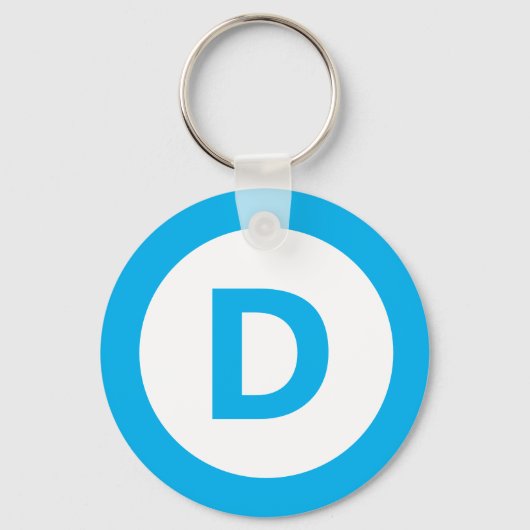 Demokratisches Party Schlüsselanhänger (Vorderseite)