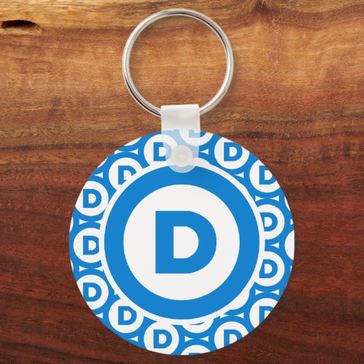 Demokratisches Party Schlüsselanhänger (Vorderseite)