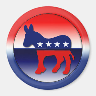 Demokratisches Party-Symbol Magnet
