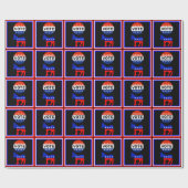 Demokratisches Weißbuch Geschenkpapier (Flach)