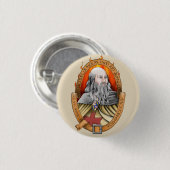 Demolay Tausendkunst Jacques avenged Button (Vorne & Hinten)