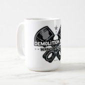 Demolierung Derby geboren, Material zu brechen Kaffeetasse (Vorderseite Links)