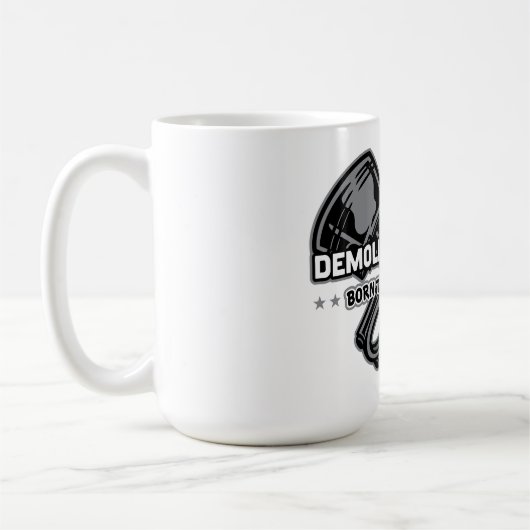 Demolierung Derby geboren, Material zu brechen Kaffeetasse (Links)