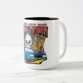 Demolierung Derby Zweifarbige Tasse (VorderseiteRechts)