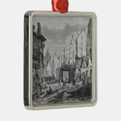 Demolierungen für das Gebäude von Rue-DES Ecoles Ornament Aus Metall (Rechts)