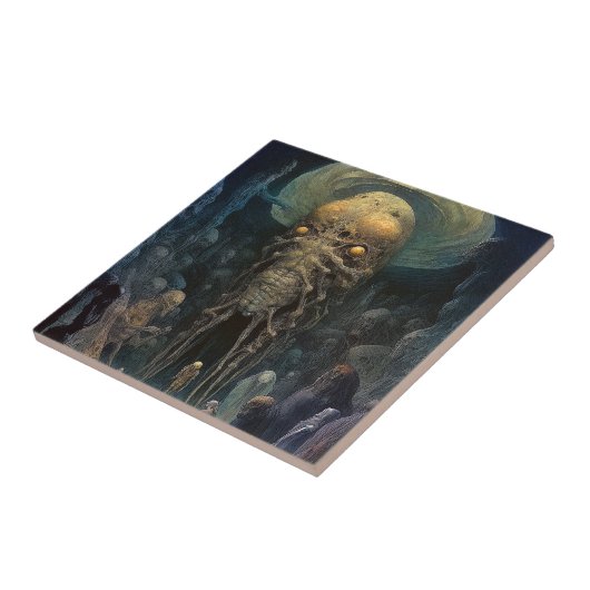 Demon Alien Underworld Creature Fliese (Seite)