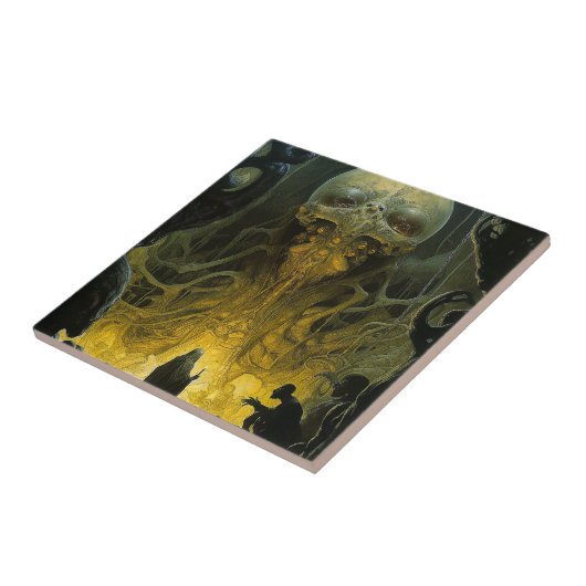 Demon Alien Underworld Creature Fliese (Seite)