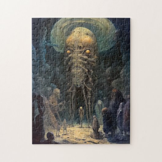 Demon Alien Underworld Creature Puzzle (Vertikal)