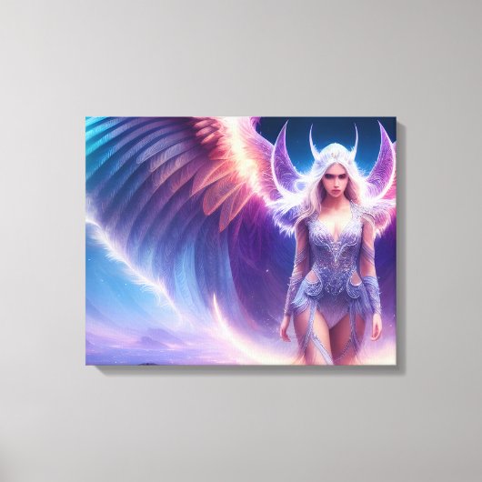 Demon Angel Leinwanddruck (Vorderseite)