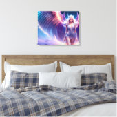 Demon Angel Leinwanddruck (Insitu (Schlafzimmer))