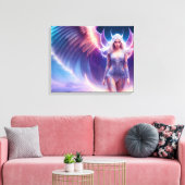 Demon Angel Leinwanddruck (Insitu (Wohnzimmer))
