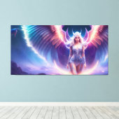 Demon Angel Leinwanddruck (Insitu (Holzboden))