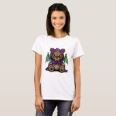 Demon Bear – Süß aber Verflucht" T-Shirt (Vorne ganz)