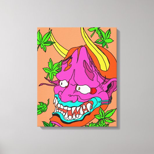 Demon Blossom Leinwanddruck (Vorderseite)