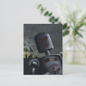 Demon Bots Postcard Postkarte (Stehend Vorderseite)