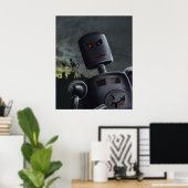 Demon Bots Print Poster (Heimbüro)