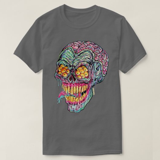 Demon Brain Head T-Shirt (Design vorne)