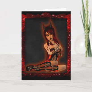 Demon Card Feiertagskarte