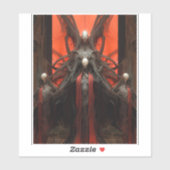 Demon Creatures Dark Fantasy Horror Aufkleber (Blatt)