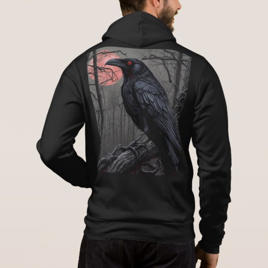 Demon Crow Hoodie (Rückseite)