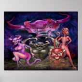 Demon Dance Poster (Vorne)