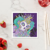 Demon Feathers Spooky Monster Serviette (Beispiel)