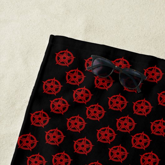 Demon Flag Strandtuch (Beispiel)
