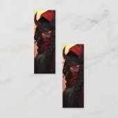 Demon Girl Anime Mini Visitenkarte (Vorne/Hinten)