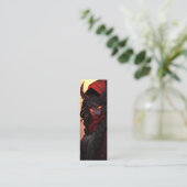 Demon Girl Anime Mini Visitenkarte (Stehend Vorderseite)