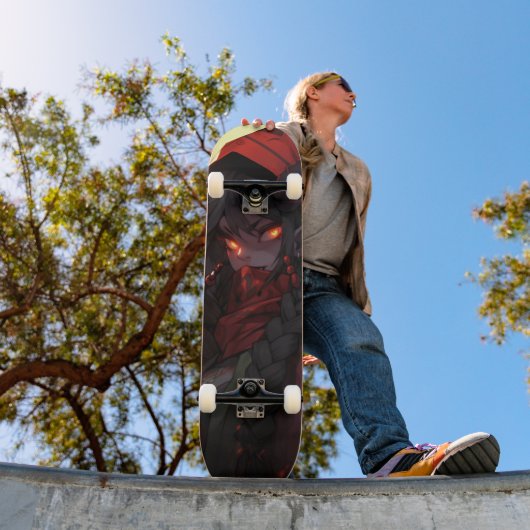 Demon Girl Anime Skateboard (Außenbereich 1)