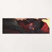 Demon Girl Anime Yogamatte (Vorderseite (Horizontal))