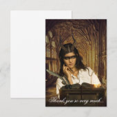 Demon Girl Dankeskarte (Vorne/Hinten)