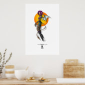 Demon Girl Poster (Küche)