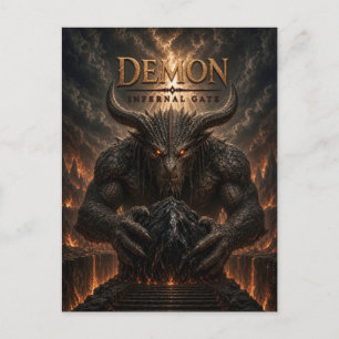 Demon Höllentor Dark Cinema Postkarte