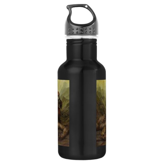 Demon Hunter Edelstahlflasche (Rückseite)