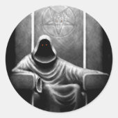 Demon Hunter Runder Aufkleber (Vorderseite)