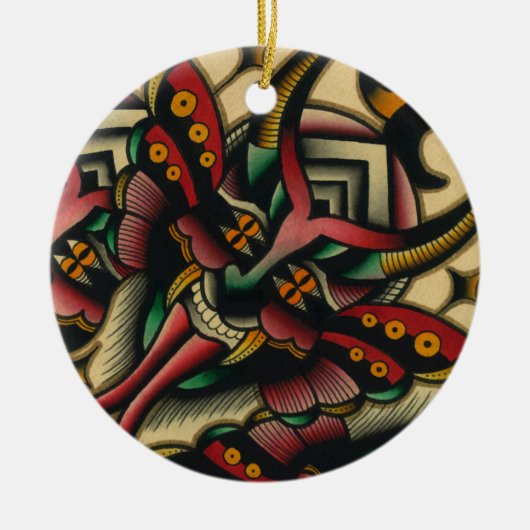 démon keramik ornament (Vorne)