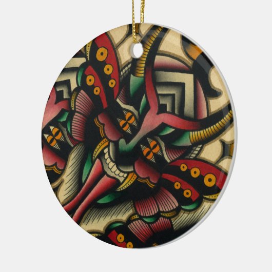 démon keramik ornament (Links)