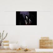 Demon kleines Poster (Küche)