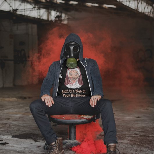 Demon Nun Halloween T - Shirt